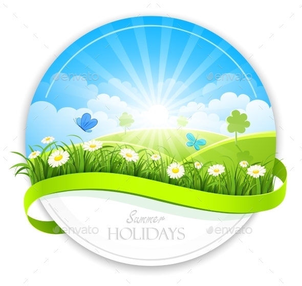 GraphicRiver Summer Banner 11395965 GraphicRiver Summer Banner 11395965