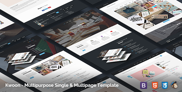 ThemeForest Kwoon Multipurpose Single Multi-page Template 11398731 ThemeForest Kwoon Multipurpose Single Multi-page Template 11398731