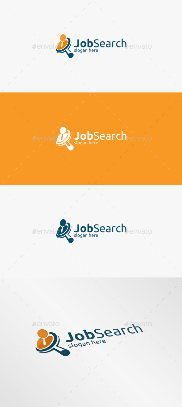 GraphicRiver Job Search Logo Template 11400339 GraphicRiver Job Search Logo Template 11400339