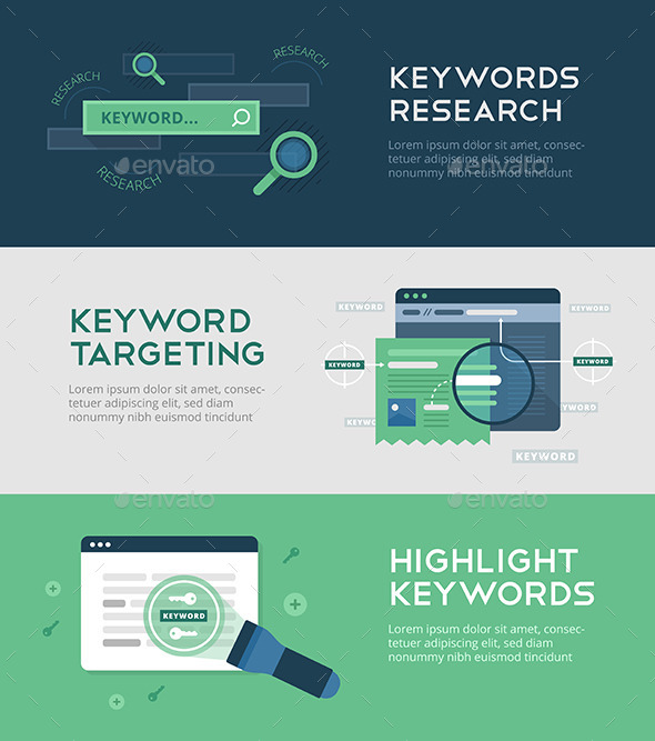 Keywords Optimization Banners (Web)