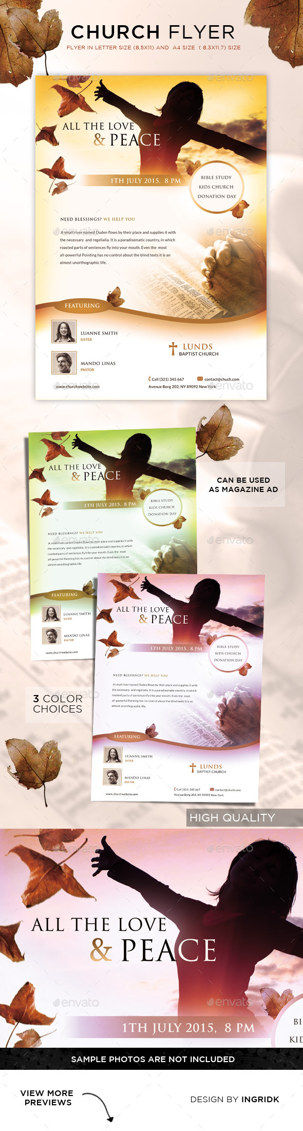 GraphicRiver Church Flyer Magazine Ad 11401833 GraphicRiver Church Flyer Magazine Ad 11401833