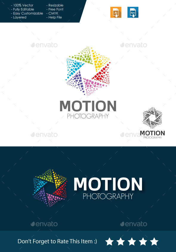 GraphicRiver Motion Photography Logo 11401858 GraphicRiver Motion Photography Logo 11401858