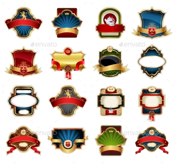 GraphicRiver Frames and Ornamental Labels 11402050 GraphicRiver Frames and Ornamental Labels 11402050