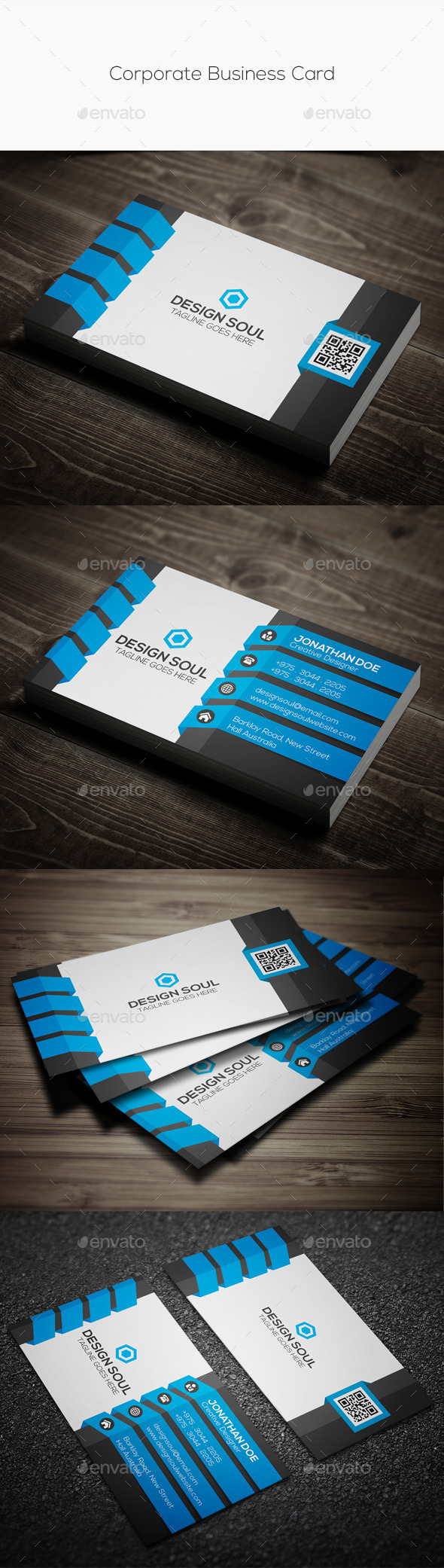GraphicRiver Corporate Business Card 11403503 GraphicRiver Corporate Business Card 11403503