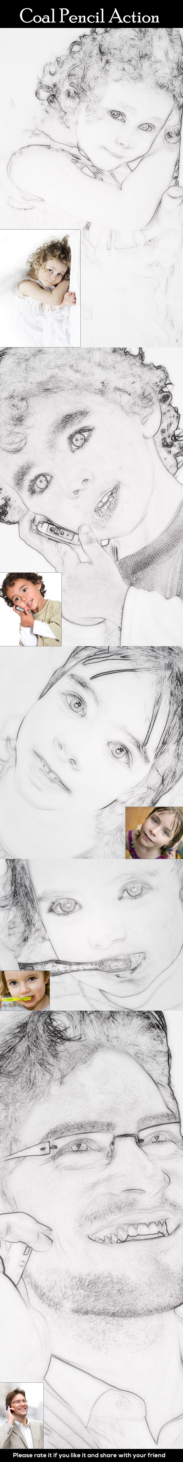 GraphicRiver Coal Pencil Action 11403774 GraphicRiver Coal Pencil Action 11403774