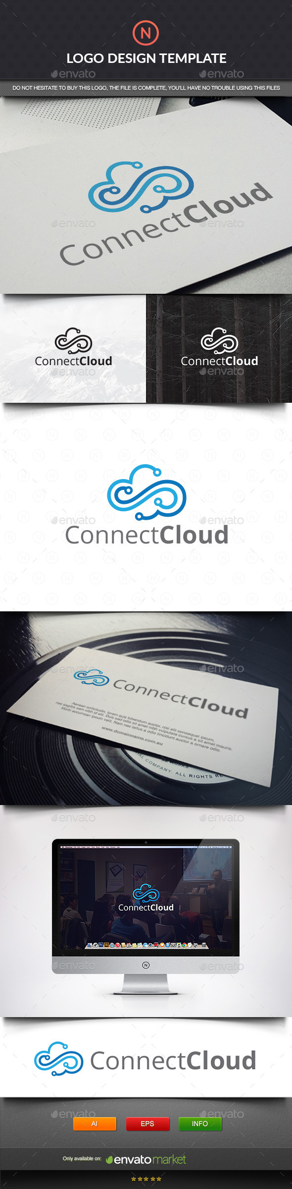GraphicRiver Connect Cloud 11403340 GraphicRiver Connect Cloud 11403340