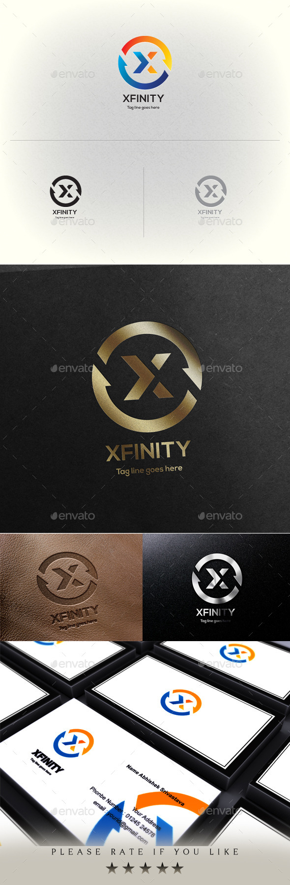 GraphicRiver Xfinity X Letter Logo Template 11403035 GraphicRiver Xfinity X Letter Logo Template 11403035