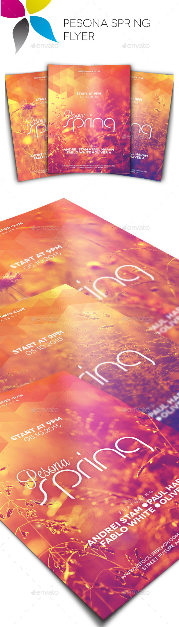GraphicRiver Pesona Spring Flyer 11405621 GraphicRiver Pesona Spring Flyer 11405621