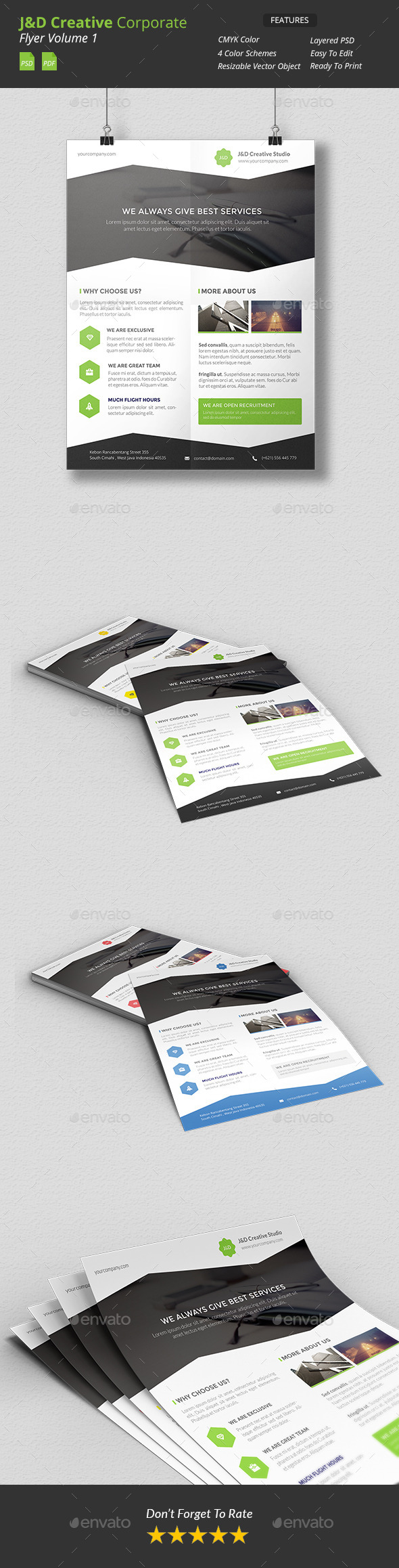GraphicRiver JnD Creative Corporate Flyer 11405874 GraphicRiver JnD Creative Corporate Flyer 11405874