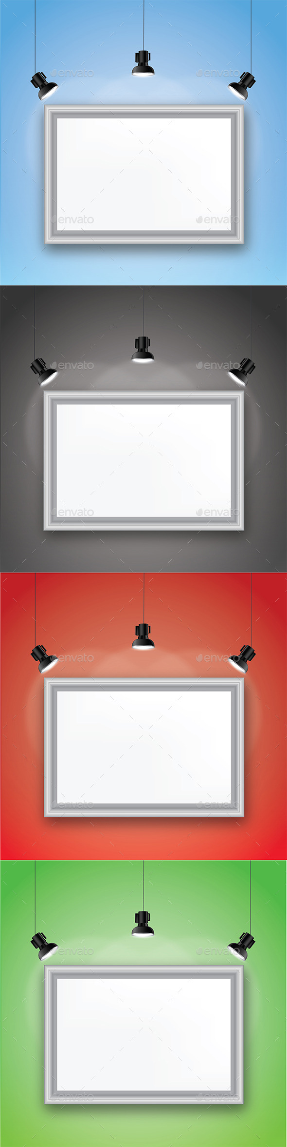 GraphicRiver Spotlight and Blank Frame 11402422 GraphicRiver Spotlight and Blank Frame 11402422