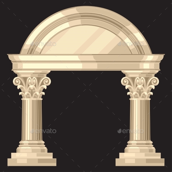 GraphicRiver Corinthian Realistic Antique Greek Temple 11406306 GraphicRiver Corinthian Realistic Antique Greek Temple 11406306