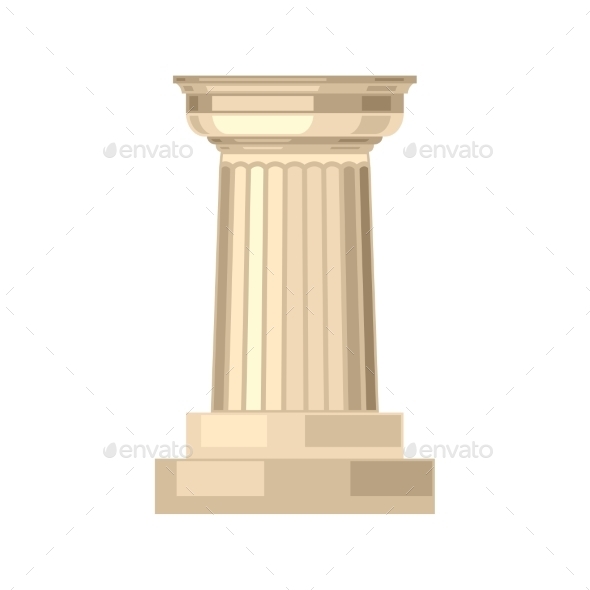 GraphicRiver Doric Realistic Antique Greek Marble Column 11406312 GraphicRiver Doric Realistic Antique Greek Marble Column 11406312