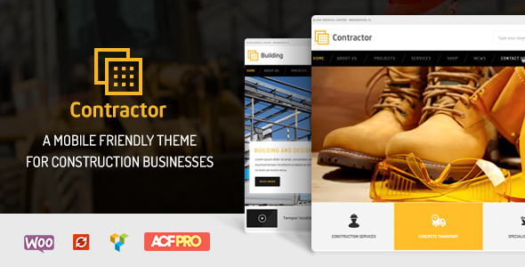 Download Contractor – Construction, Building Company Theme