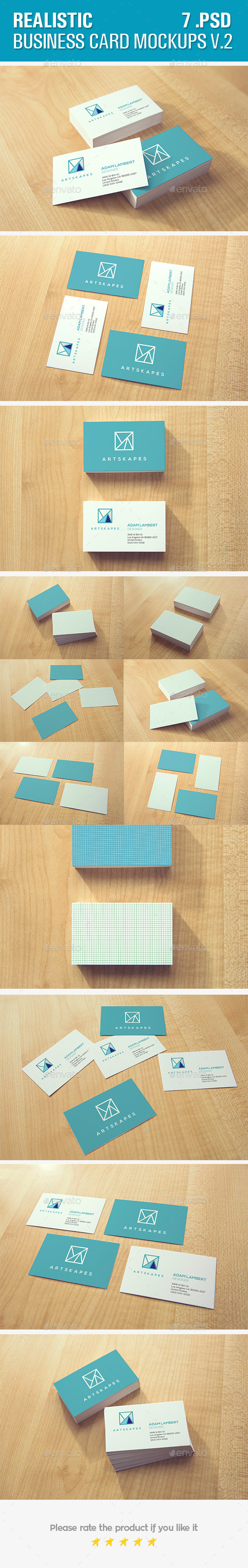 GraphicRiver Realistic Business Card Mockups v.2 11406614 GraphicRiver Realistic Business Card Mockups v.2 11406614