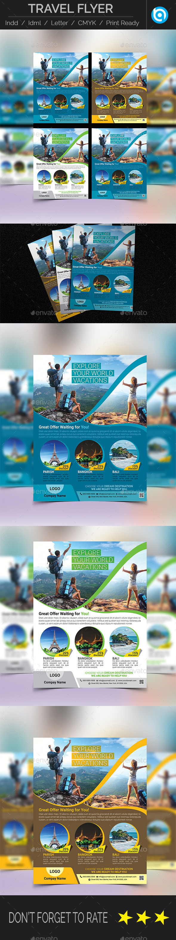 GraphicRiver Holiday Travel Tour Flyer Template 11274236 GraphicRiver Holiday Travel Tour Flyer Template 11274236
