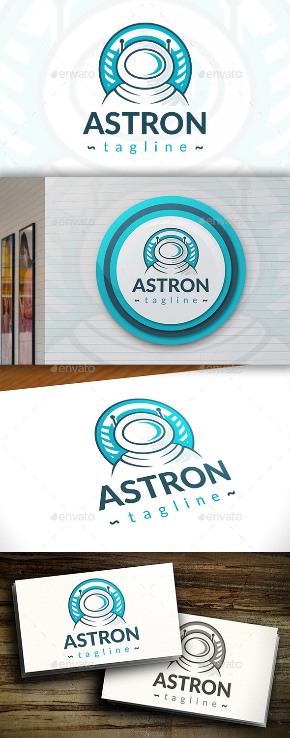GraphicRiver Astronaut Logo 11408246 GraphicRiver Astronaut Logo 11408246