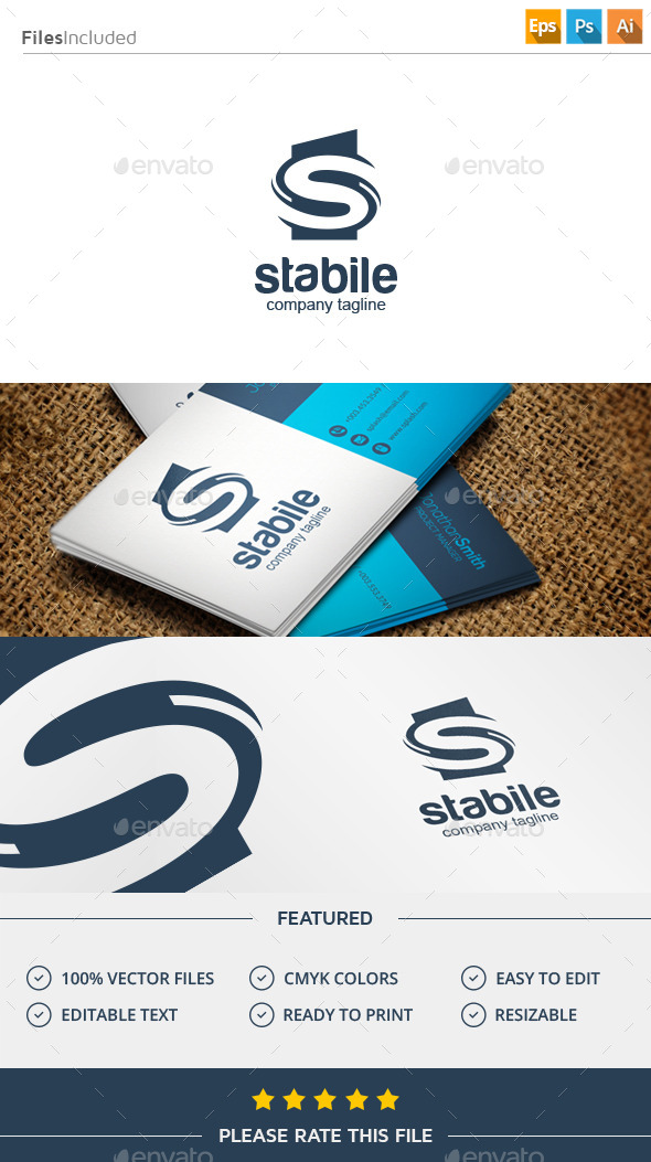 GraphicRiver Letter S Logo 11395959 GraphicRiver Letter S Logo 11395959