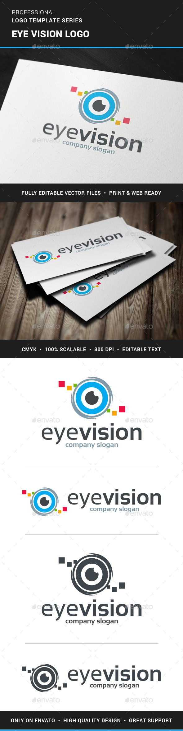 Eye Vision Logo Template (Logo Templates)