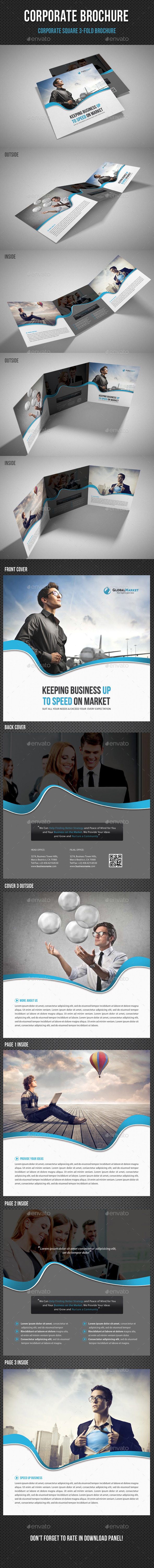 Corporate Business Square 3-Fold Brochure V02 (Portfolio)