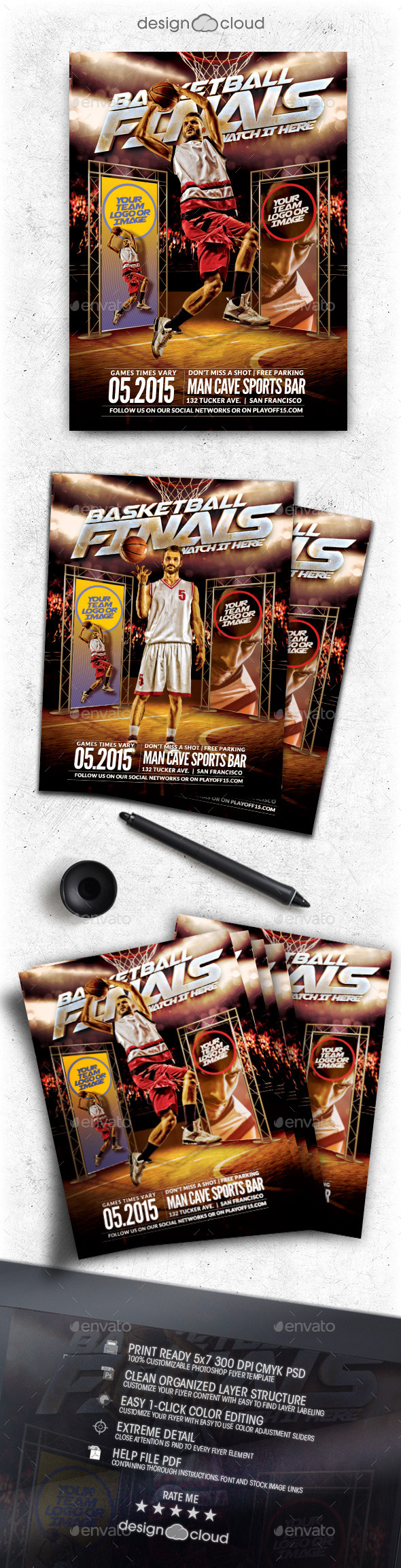 GraphicRiver The Finals Basketball Flyer Template 11410762 GraphicRiver The Finals Basketball Flyer Template 11410762