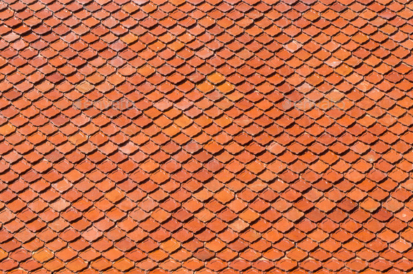 Terracotta tiled roof