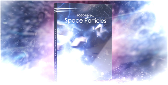 Space Particles Logo Reveal Space Particles Logo Reveal