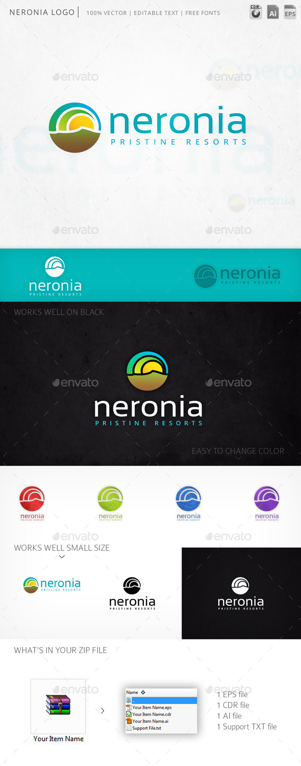GraphicRiver Neronia Logo 11415228 GraphicRiver Neronia Logo 11415228