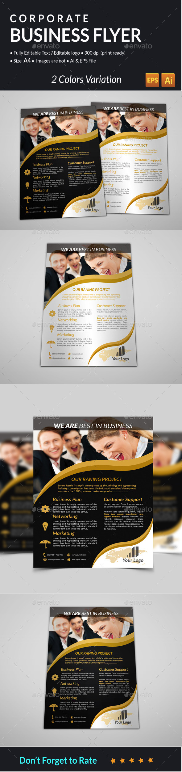 GraphicRiver Corporate Business Flyer 11415229 GraphicRiver Corporate Business Flyer 11415229
