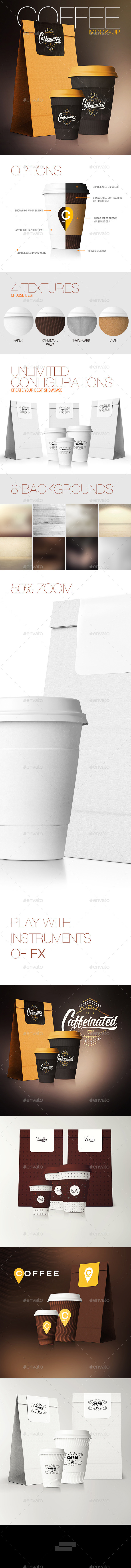 GraphicRiver Coffee Cup Coffee Package Mock-Up 11415496 GraphicRiver Coffee Cup Coffee Package Mock-Up 11415496