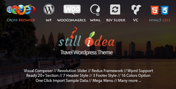 Download Stillidea - Travel Tour Multipurpose WP Theme