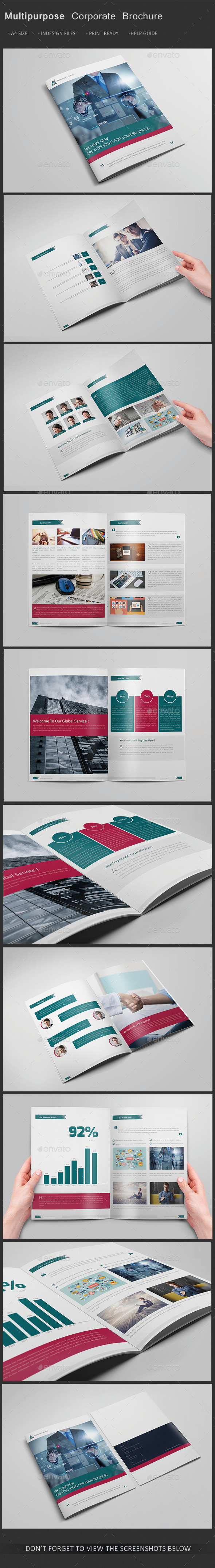 GraphicRiver Multipurpose Corporate Brochure 11417880 GraphicRiver Multipurpose Corporate Brochure 11417880