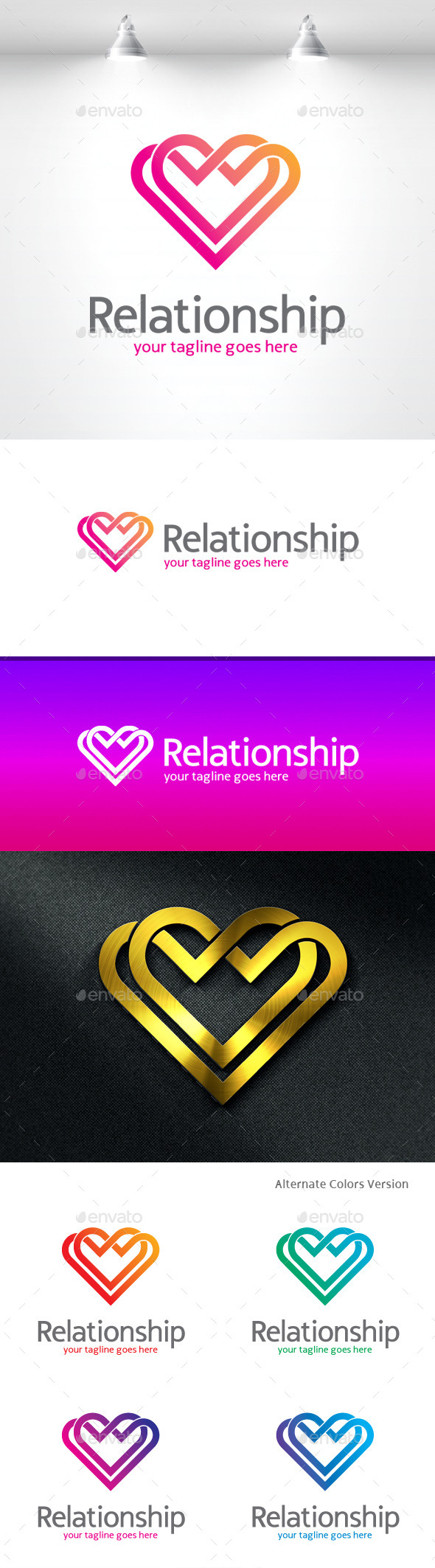 GraphicRiver Relationship Love Logo 11419156 GraphicRiver Relationship Love Logo 11419156