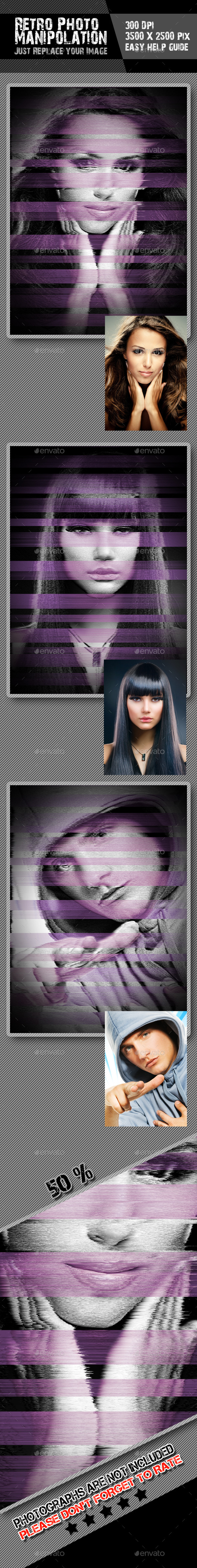 GraphicRiver Retro Photo Template 11419417 GraphicRiver Retro Photo Template 11419417