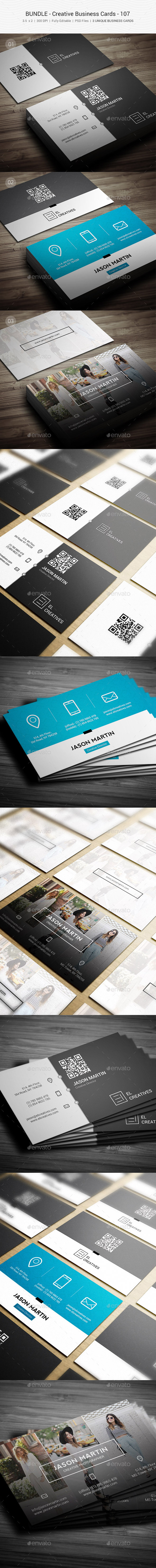 GraphicRiver Bundle Creative Business Cards 107 11420078 GraphicRiver Bundle Creative Business Cards 107 11420078