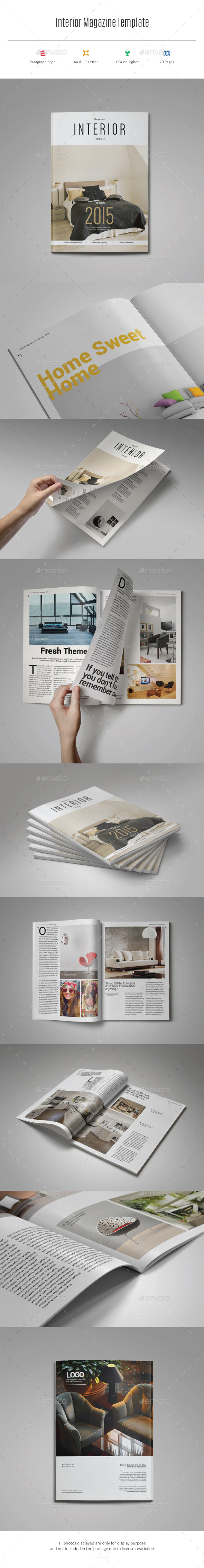 GraphicRiver Interior Magazine Template 11421391 GraphicRiver Interior Magazine Template 11421391