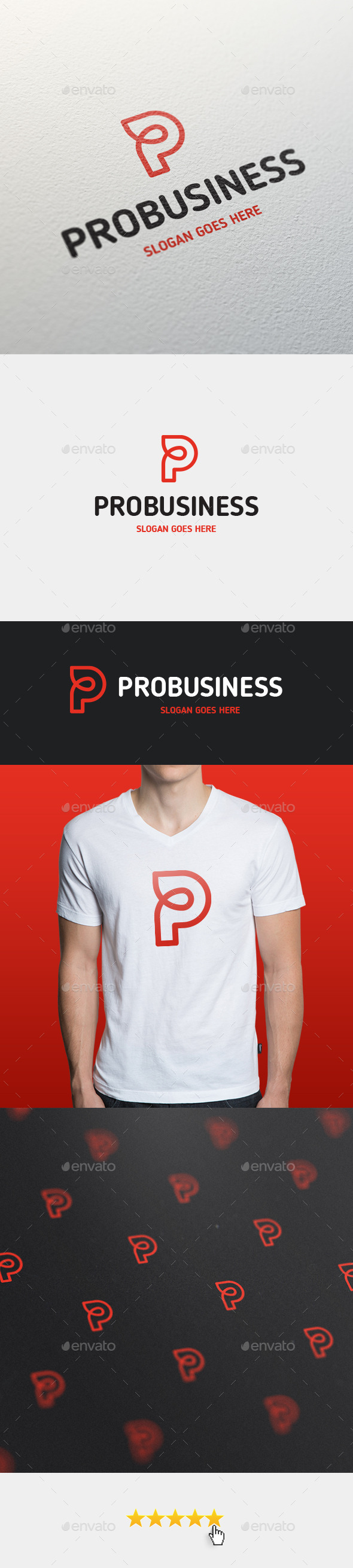 GraphicRiver Probusiness Letter P Logo Template 11422648 GraphicRiver Probusiness Letter P Logo Template 11422648