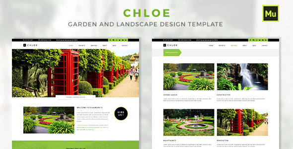 ThemeForest Chloe Garden and Landscape Design Template 11423463 ThemeForest Chloe Garden and Landscape Design Template 11423463