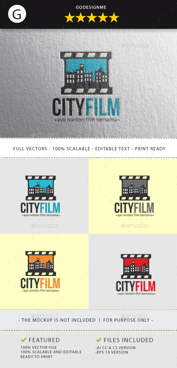 GraphicRiver City Film 11424289 GraphicRiver City Film 11424289