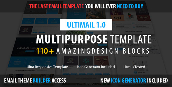 ThemeForest UltiMail Multipurpose Email & Builder Access 11424329 ThemeForest UltiMail Multipurpose Email & Builder Access 11424329