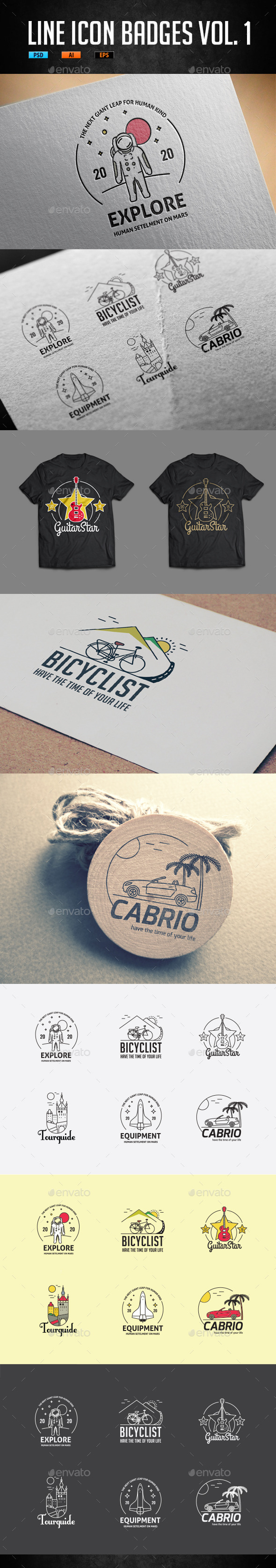 GraphicRiver Line Icon Badges Volume 1 11426333 GraphicRiver Line Icon Badges Volume 1 11426333