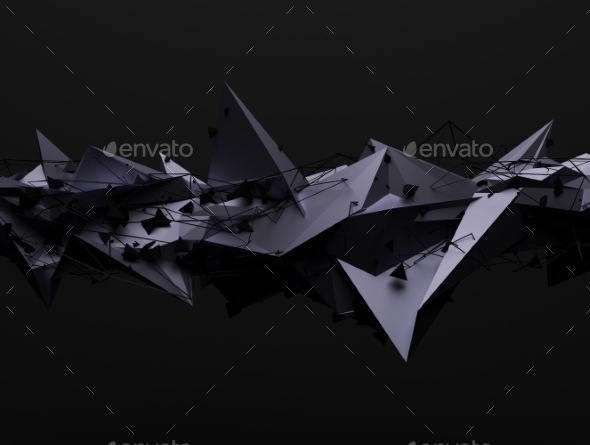 GraphicRiver Abstract 3D Rendering Of Chaotic Structure 11426386 GraphicRiver Abstract 3D Rendering Of Chaotic Structure 11426386