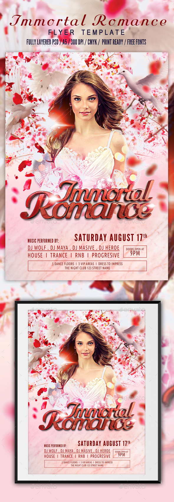 GraphicRiver Immortal Romance Flyer Template 11426691 GraphicRiver Immortal Romance Flyer Template 11426691