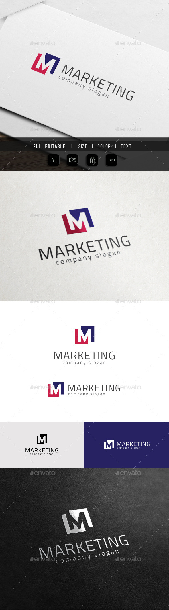 GraphicRiver Marketing Media Master Group M Logo 11427511 GraphicRiver Marketing Media Master Group M Logo 11427511