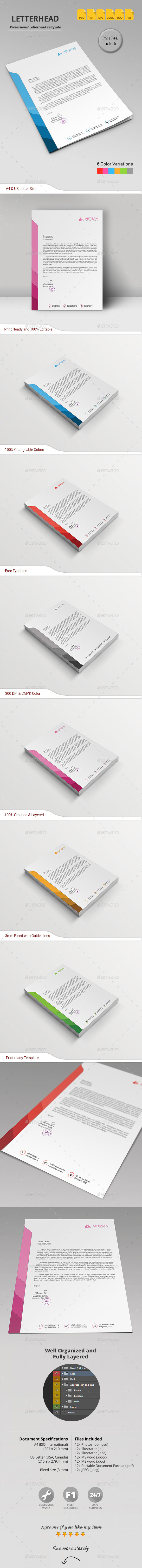 GraphicRiver Letterhead 11339902 GraphicRiver Letterhead 11339902