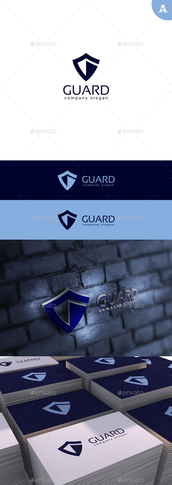 GraphicRiver Guard Logo 11428530 GraphicRiver Guard Logo 11428530