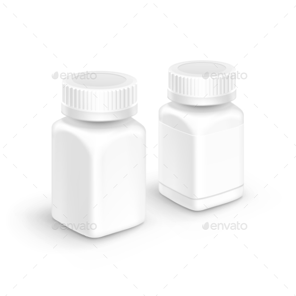 GraphicRiver Vector Plastic Packaging Bottle With Cap For Pills 11430193 GraphicRiver Vector Plastic Packaging Bottle With Cap For Pills 11430193