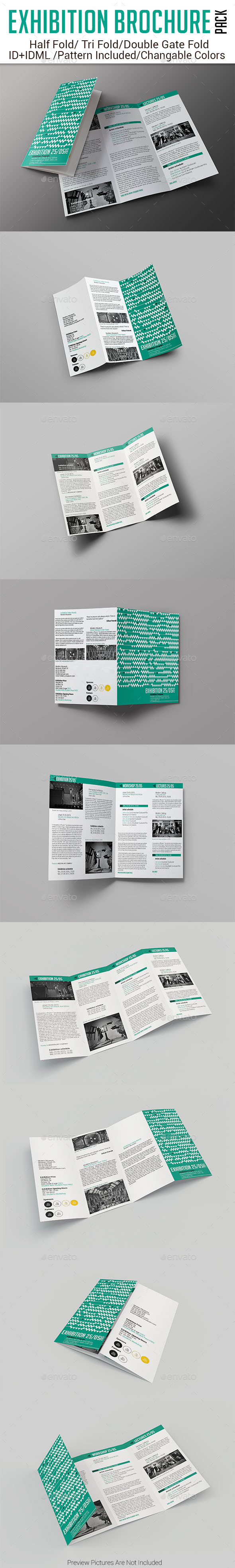 GraphicRiver Exhibition Brochure Pack 11432911 GraphicRiver Exhibition Brochure Pack 11432911