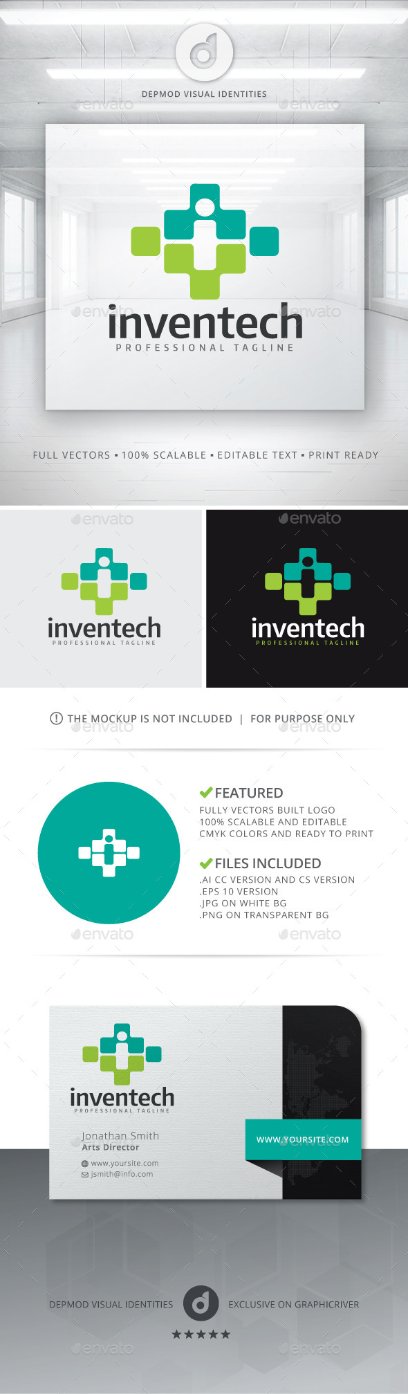 GraphicRiver Inventech Logo 11433741 GraphicRiver Inventech Logo 11433741