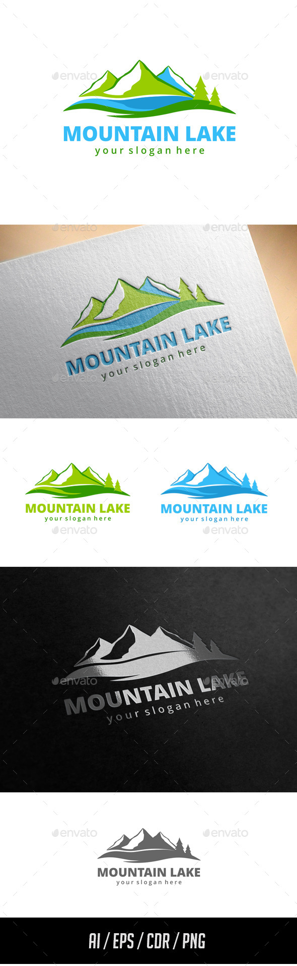 GraphicRiver Mountain Lake Logo Template 11433813 GraphicRiver Mountain Lake Logo Template 11433813