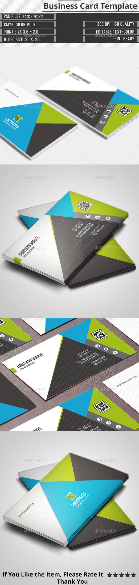 GraphicRiver Corporate Business Card 11438850 GraphicRiver Corporate Business Card 11438850